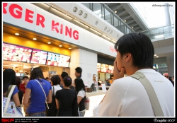 香港國際機場, Burger King, 肥John