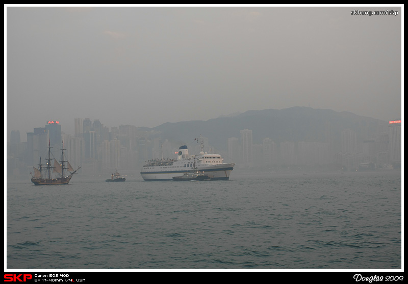 濃霧, 維港