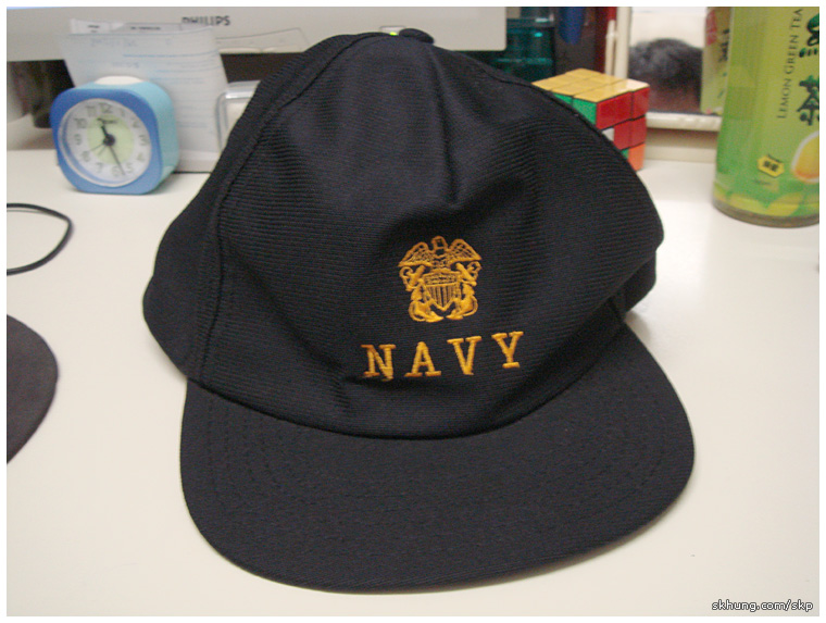 NAVY, 帽