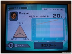 Wii, Douglas, 運動年齡