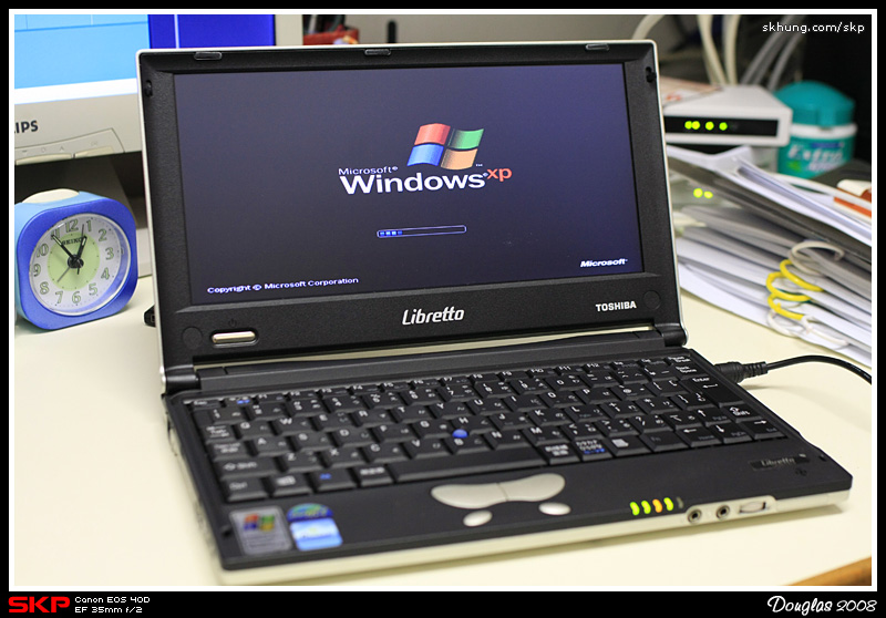 Toshiba, Libretto, Windows XP