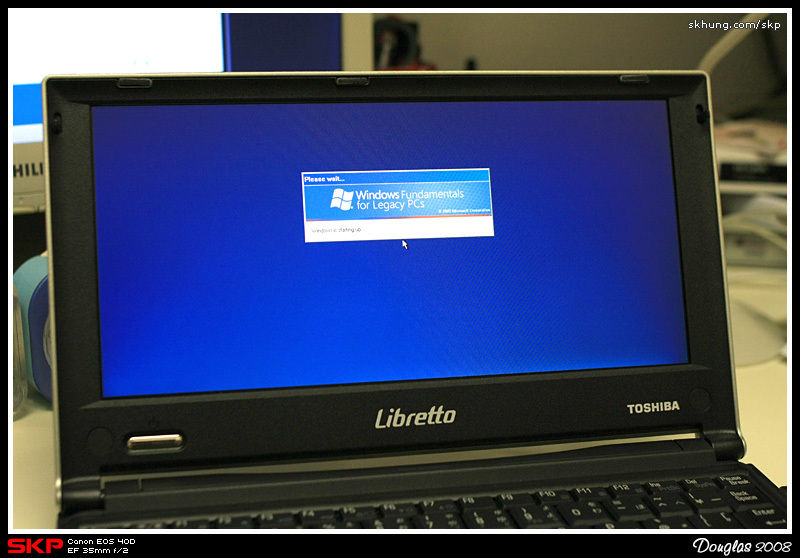 Toshiba, Libretto, Windows XP