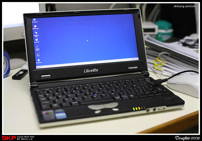 Toshiba, Libretto, Windows XP