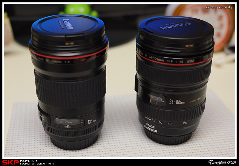 Canon, EF 135mm f/2L, EF 24-105mm f/4L