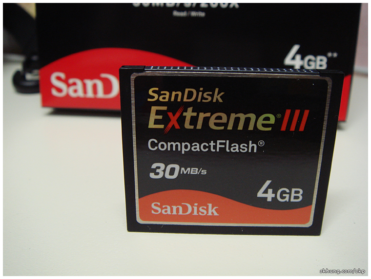 Sandisk, Extreme III, CompactFlash