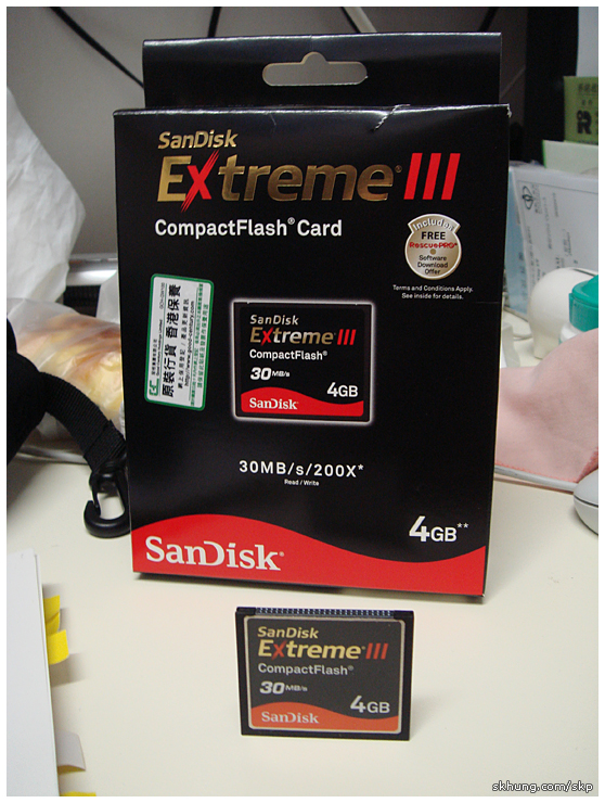 Sandisk, Extreme III, CompactFlash