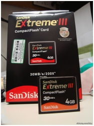 Sandisk, Extreme III, CompactFlash