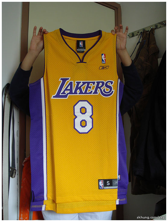 Kobe, 8號, Reebok, 籃球衫, Jersey